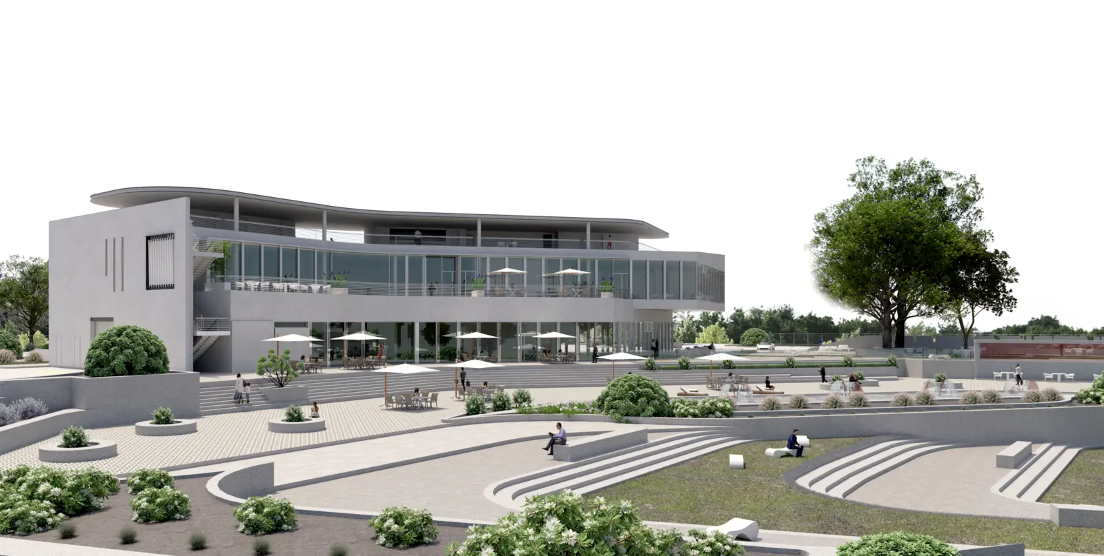 5 Soul Food Co Rendering - Rear Garden